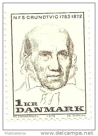 1972 - Danimarca 533 N. F. Grundtvig    ----- - Unused Stamps