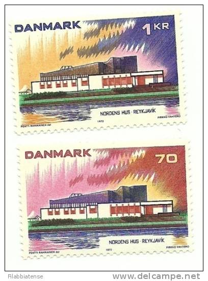 1973 - Danimarca 554/55 Giornata Dei Paesi Del Nord     ------ - Neufs