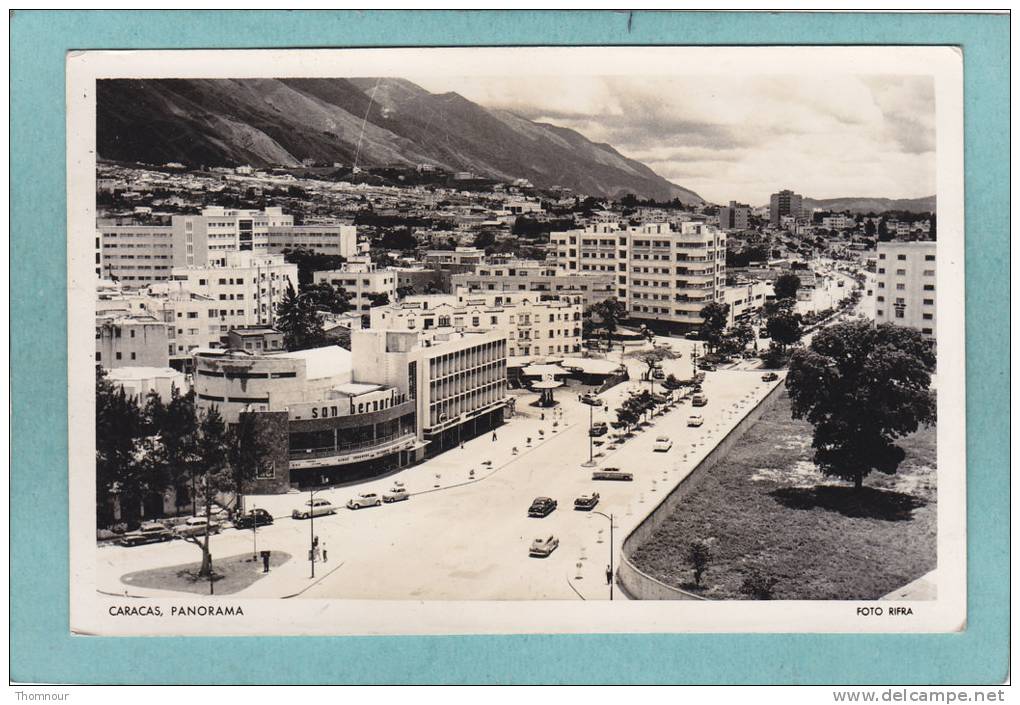 CARACAS  -  PANORAMA    -  1955  -  BELLE CARTE PHOTO  - - Venezuela