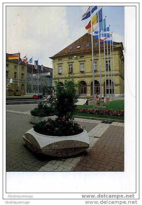 25 PONTARLIER HOTEL DE VILLE EN 1987 PHOTO FOURMICHOT - Autres & Non Classés