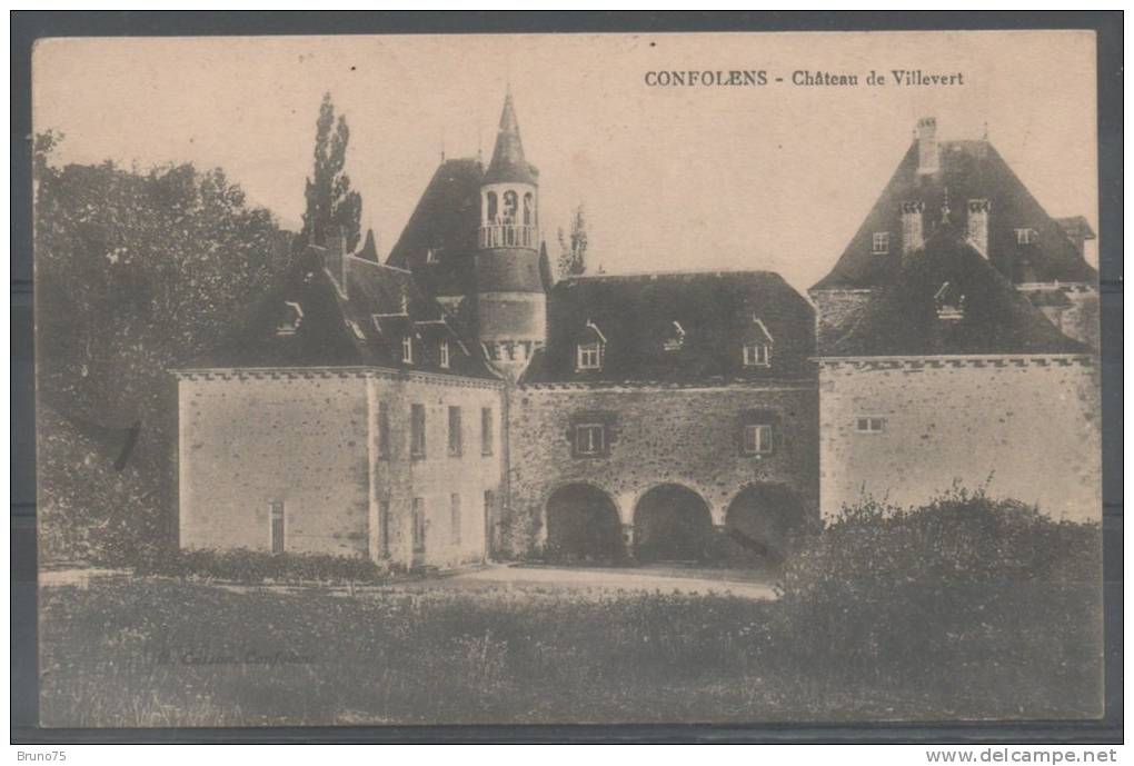 16 - CONFOLENS - Château De Villevert - Confolens