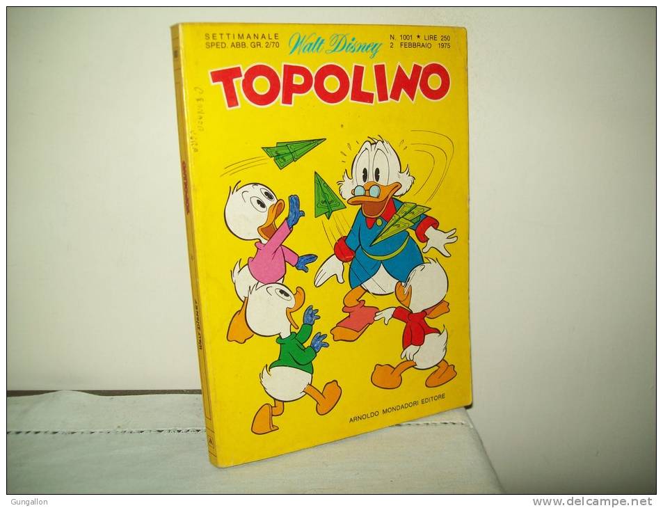 Topolino (Mondadori 1975) N. 1001 - Disney