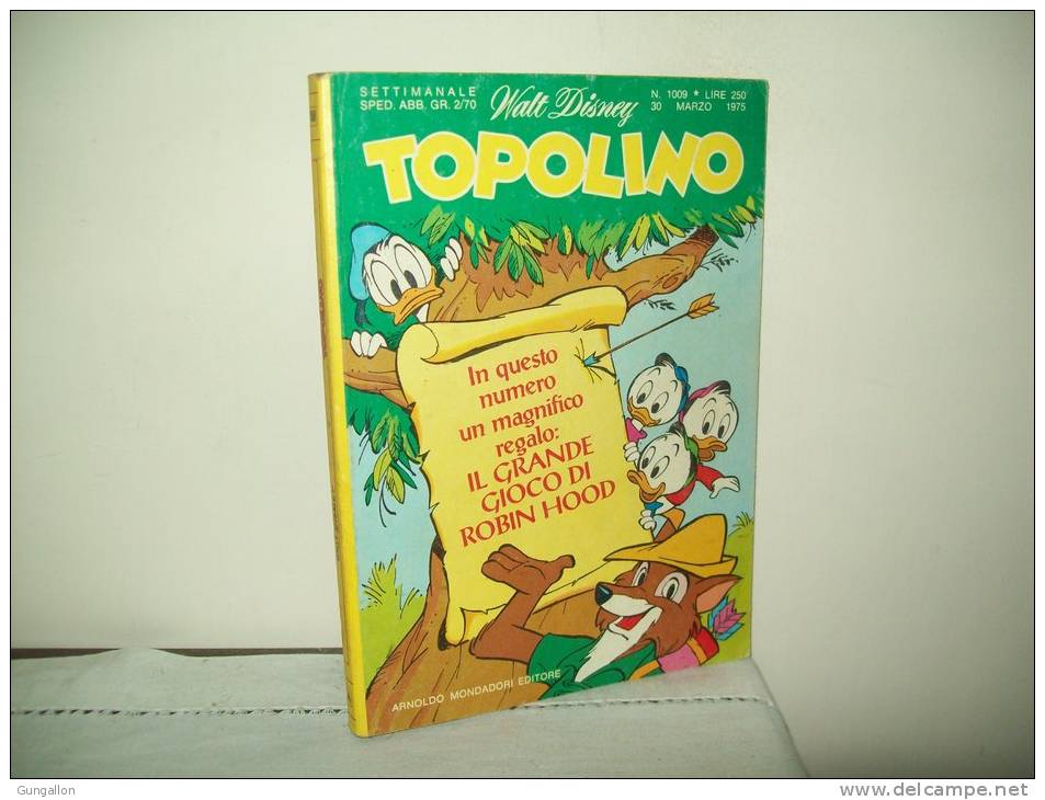 Topolino (Mondadori 1975) N. 1009 - Disney