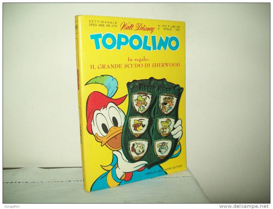 Topolino (Mondadori 1975) N. 1010 - Disney
