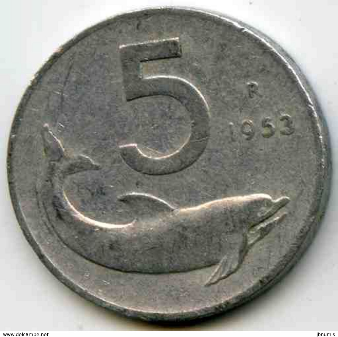 Italie Italia 5 Lire 1953 Alu KM 92 - 5 Lire