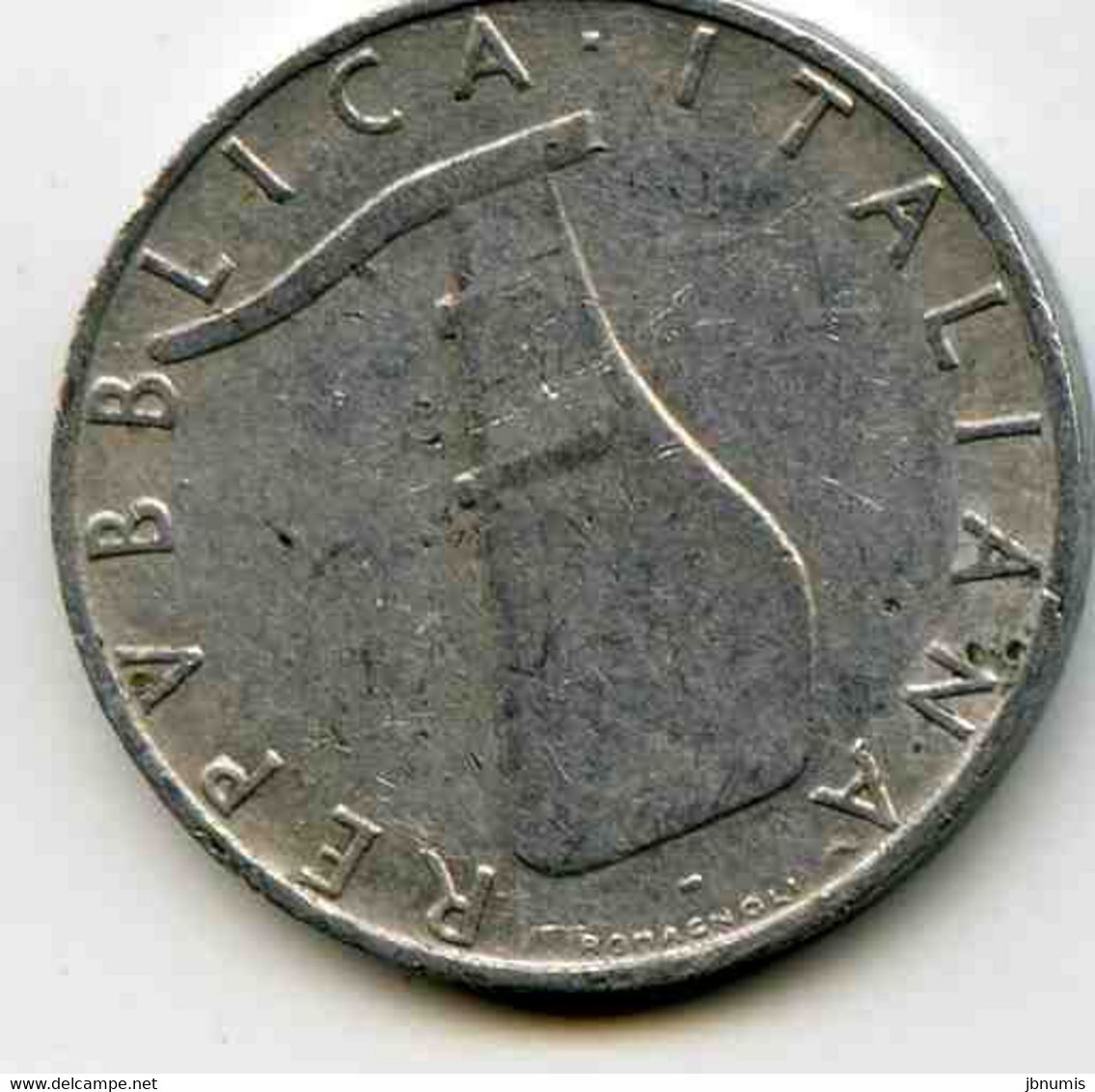Italie Italia 5 Lire 1955 Alu KM 92 - 5 Lire