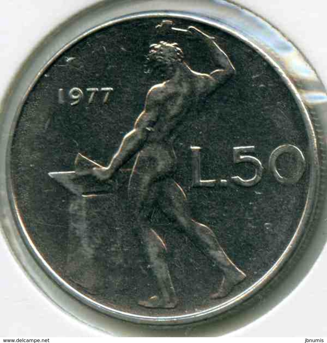 Italie Italia 50 Lire 1977 KM 95.1 - 50 Liras