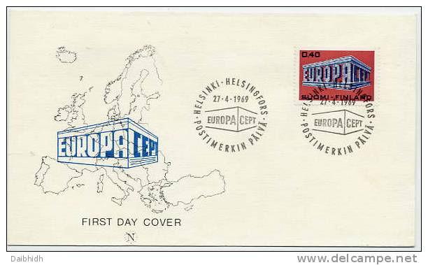 FINLAND 1969 Europa On FDC.  Michel 656 - FDC