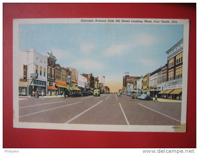 Arkansas > Fort Smith --Garrison Ave Vintage Wb  ====   ====   ----ref   302 - Fort Smith