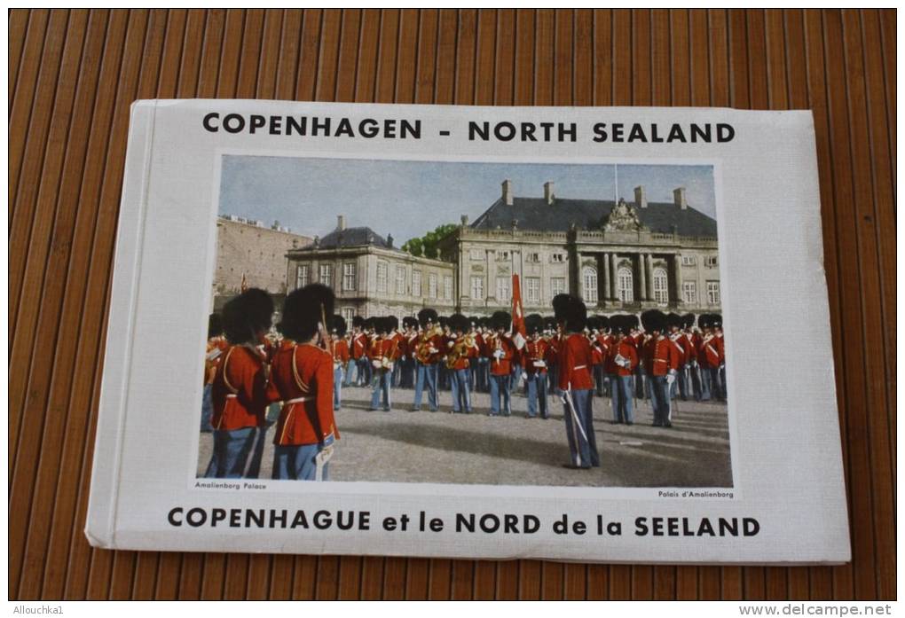 1951 CATALOGUE DANMARK  DANISH  COPENHAGEN ET NORD DE LA SEELAND GUIDE TOURISTIQUE PHOTOS RENSEIGNEMENTS  HOTELS - Europa