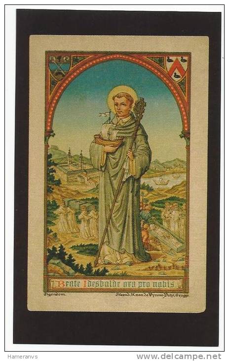 Figurina Adesiva - Beato Idesbaldo N. 377 Per Collezionisti Dei Santi - I Campioni Della Fede - Religion & Esotérisme