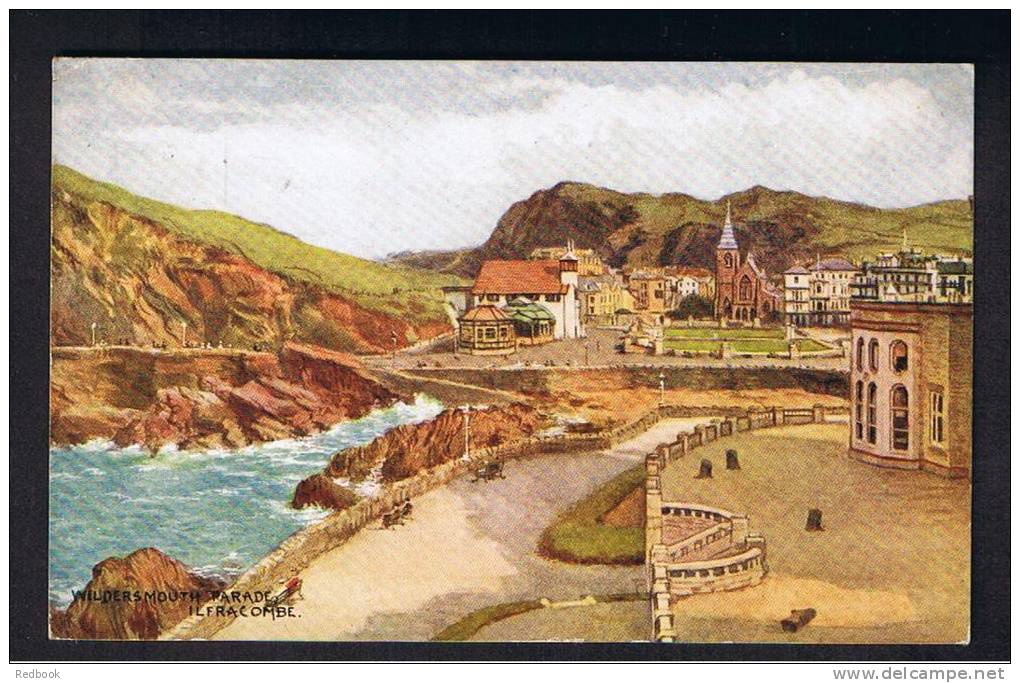RB 775 - 1949 J. Salmon Postcard - Wildersmouth Parade Ilfracombe Devon - Ilfracombe