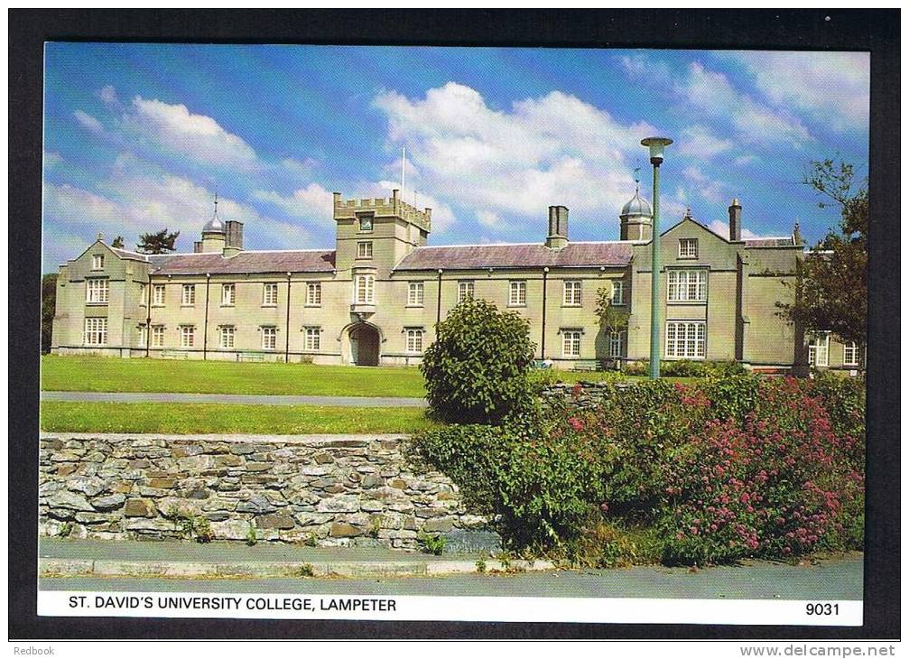 RB 775 - Postcard - St David's University College Lampeter Cardiganshire Wales - Cardiganshire