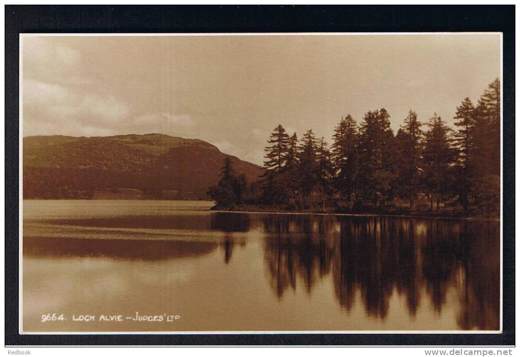 RB 775 - Judge Real Photo Postcard - Loch Alvie Inverness-shire Scotland - Inverness-shire