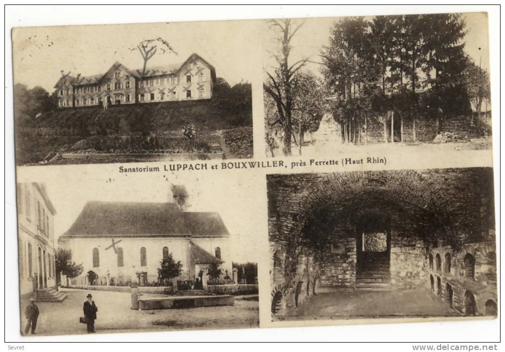 FERRETTE. -  Sanatorium LUPPACH Et BOUXWILLER - Ferrette