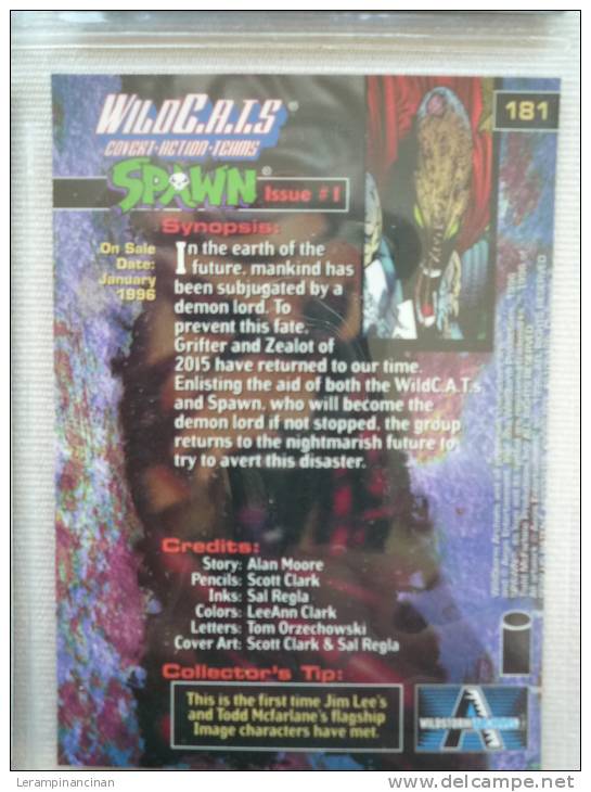 TRADING CARD WILDC.A.T.S. N° 181 ISSUE # 1  ON SALE DATE : JANUARY 1996 - Autres & Non Classés
