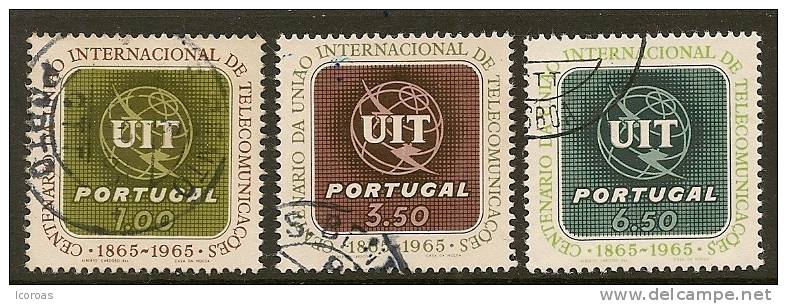 1965 - International Telecommunication Union - Used Stamps