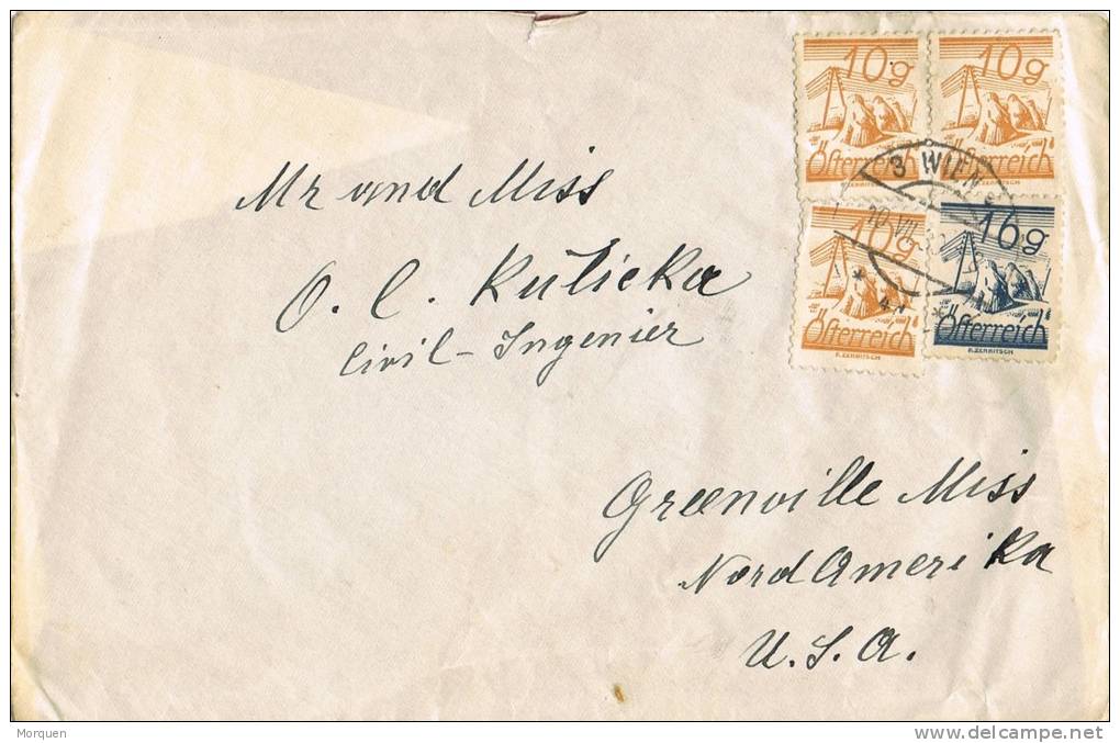 48473. Carta WIEN (Austria) 1930 A Estados Unidos - Briefe U. Dokumente