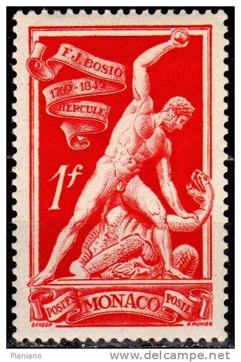 PIA - MONACO - 1948 - Alla Memoria Dello Scultore F.J. Bosio - (Yv 315) - Unused Stamps