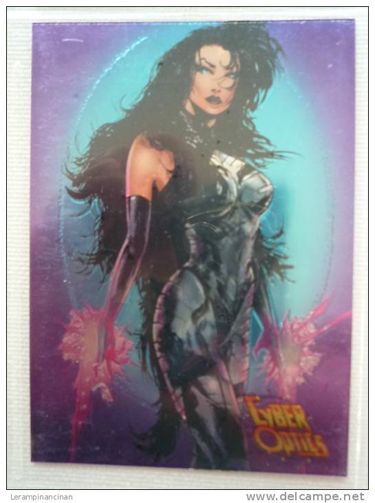 TRADING CARD CYBER OPTICS CYBLADE  CYBER FORCE - Autres & Non Classés