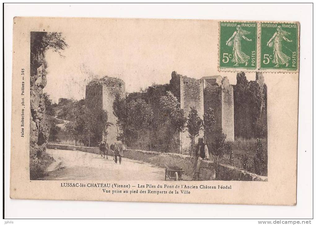 ( 86 ) LUSSAC LES CHATEAU - Lussac Les Chateaux