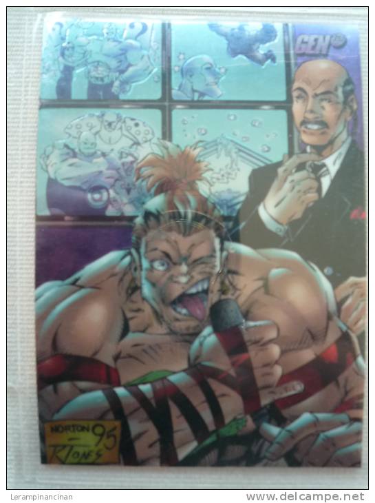 TRADING CARD GEN 13 GRUNGE AS PROFESSIONAL WRESTLER N° 43 - Autres & Non Classés