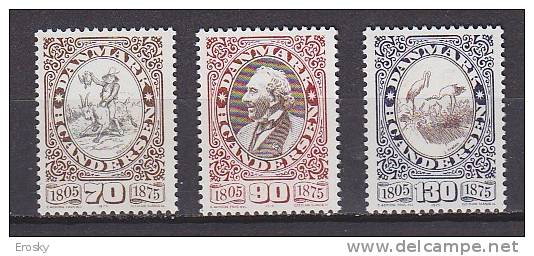 L4901 - DANEMARK DENMARK Yv N°601/03 ** ANDERSEN - Unused Stamps