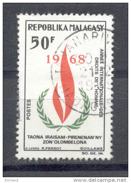 Malagasy - Madagaskar 1968 - Michel Nr. 578 O - Madagascar (1960-...)