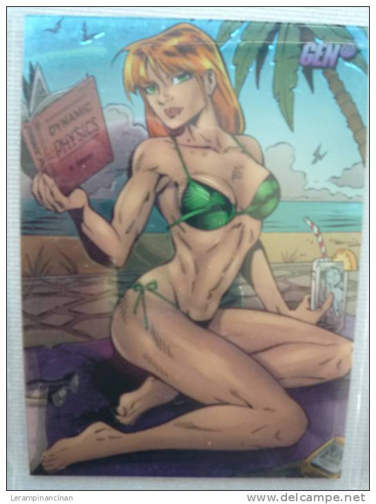 TRADING CARD FAIRCHILD SWIMSUIT SUESET N° 55 - Autres & Non Classés