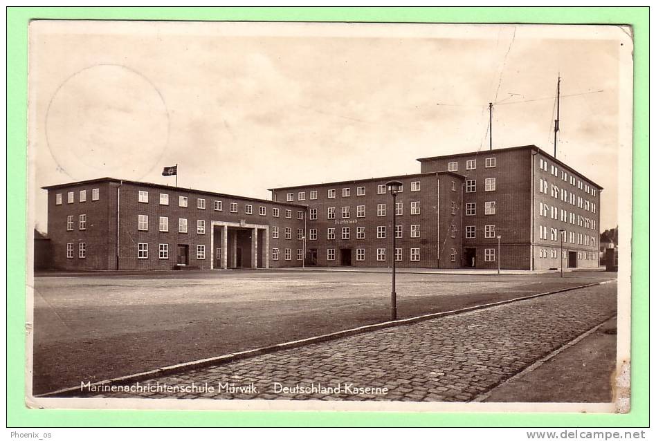 GERMANY - Flensburg, Naval Academy At Mürwik, Marineschule Mürwik, Year 1942, Feldpost - Flensburg