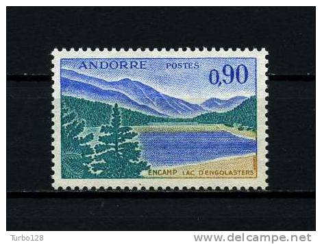 ANDORRE 1961   N° 163A  **  Neuf Ier Choix. Sup.  Cote: 2&euro;  (Lac D'Engolasters à Encamp) - Neufs