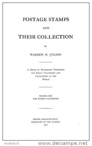 EBook: "Postage Stamps And Their Collection"  By Warren Howard Colson - Autres & Non Classés