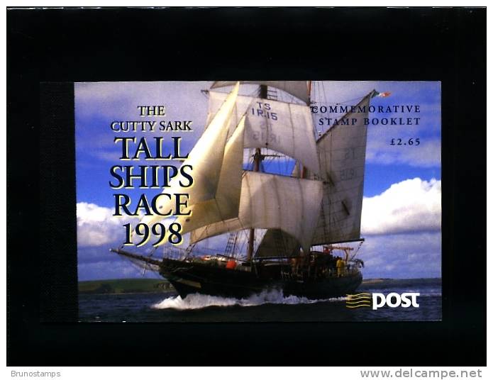 IRELAND/EIRE - 1998  TAIL SHIPS RACE  PRESTIGE  BOOKLET MINT NH - Carnets