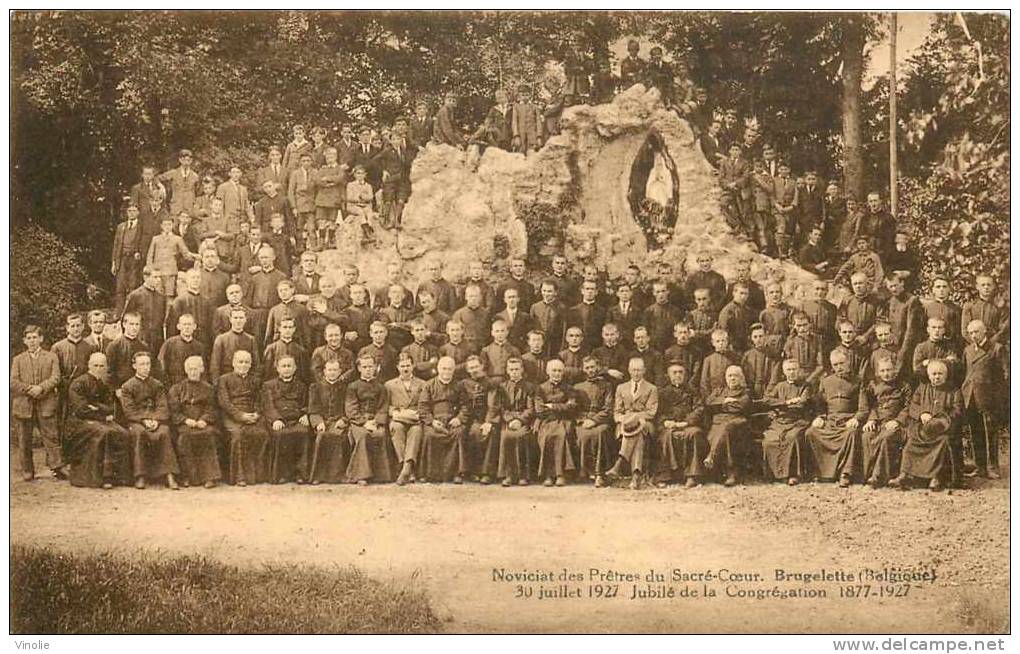 Belgique-réf : BEL-179 : Brugelette Noviciat Des Prêtres Du Sacré-Coeur  Jubillé 30 Juillet 1927 - Brugelette