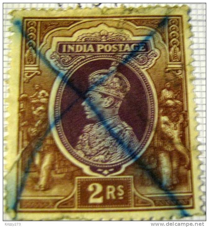 India 1937 King George VI 2r - Used - 1936-47 Koning George VI