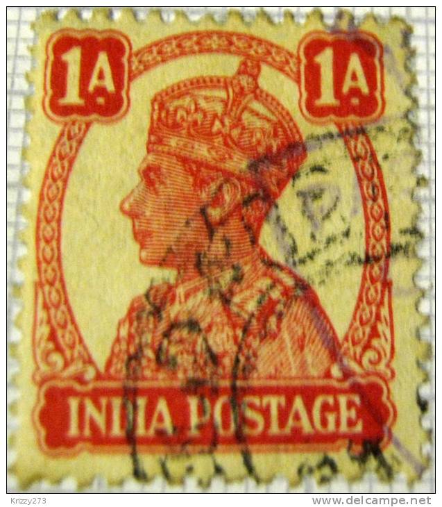 India 1940 King George VI 1a - Used - 1936-47 Koning George VI