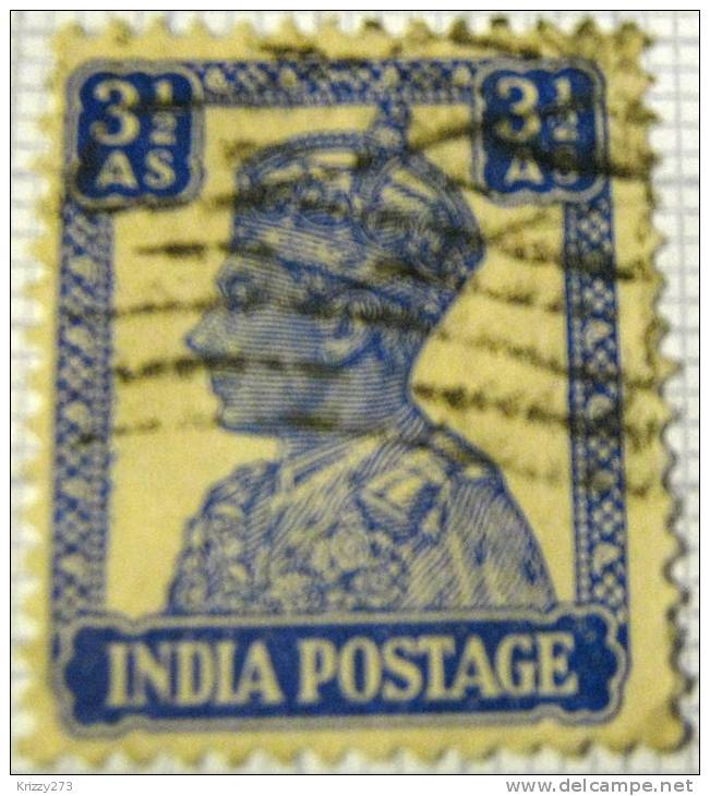 India 1940 King George VI 3.5a - Used - 1936-47 Koning George VI