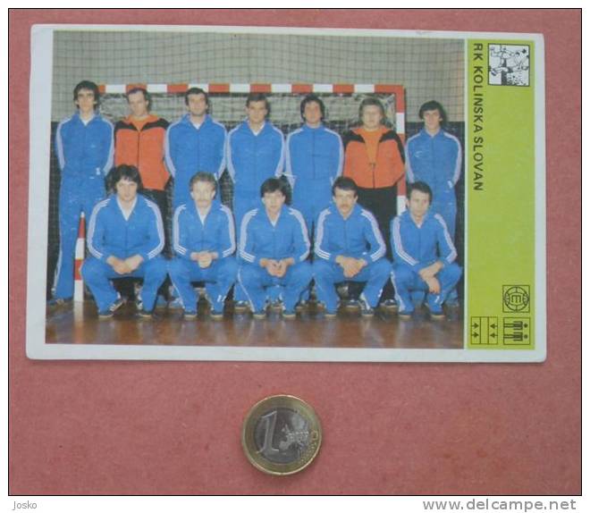 HANDBALL - Kolinska Slovan , Maribor ( Yugoslavia Vintage Card - Svijet Sporta ) Hand-ball Hand Ball Balonmano Pallamano - Handball