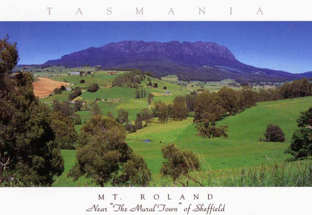 Australia Tasmania North West Mt Roland Near Sheffield Unused - Altri & Non Classificati