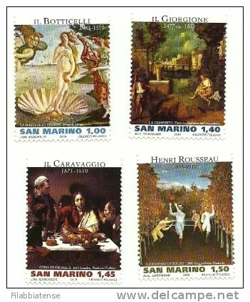 2010 - 2295/98 Maestri D'arte   ++++++++ - Unused Stamps