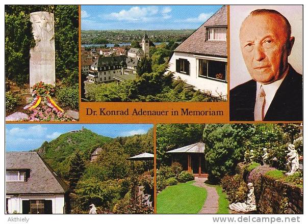 Dr Konrad Adenauer In Memoriam Ak57975 - Politicians & Soldiers