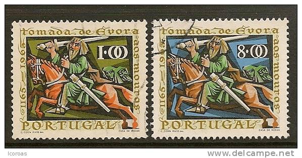 1966- Tomadaa Cidade De Évora Aos Mouros - Used Stamps