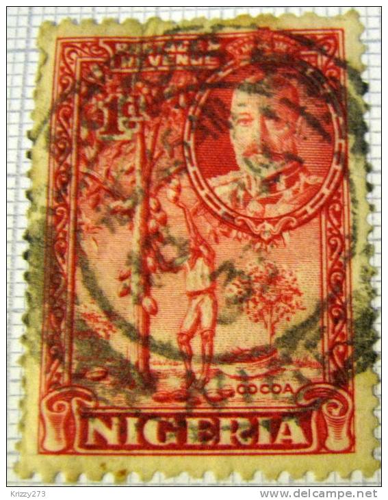 Nigeria 1936 Cocoa 1d - Used - Nigeria (...-1960)