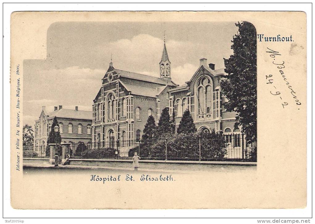 Turnhout - Hôpital St. Elisabeth - 1902 - Turnhout