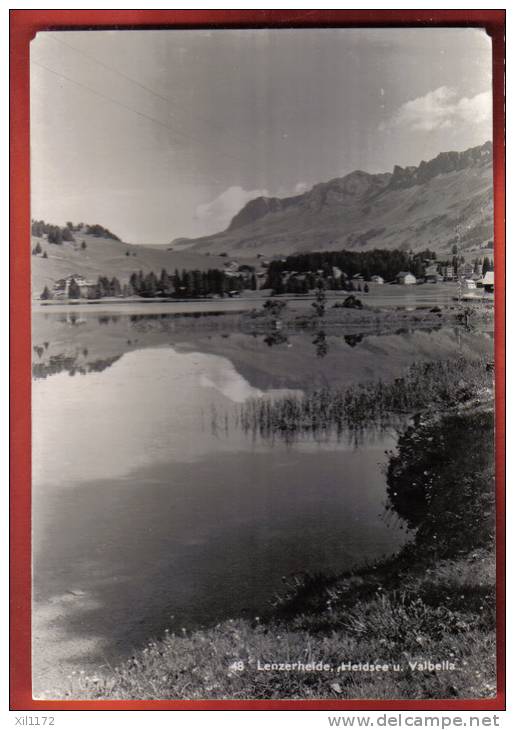 B884 Lenzerheide, Heidsee U.Valbella. Cachet Militaire Kaserne Chur En 1953. Photo Bernina 48 - Chur