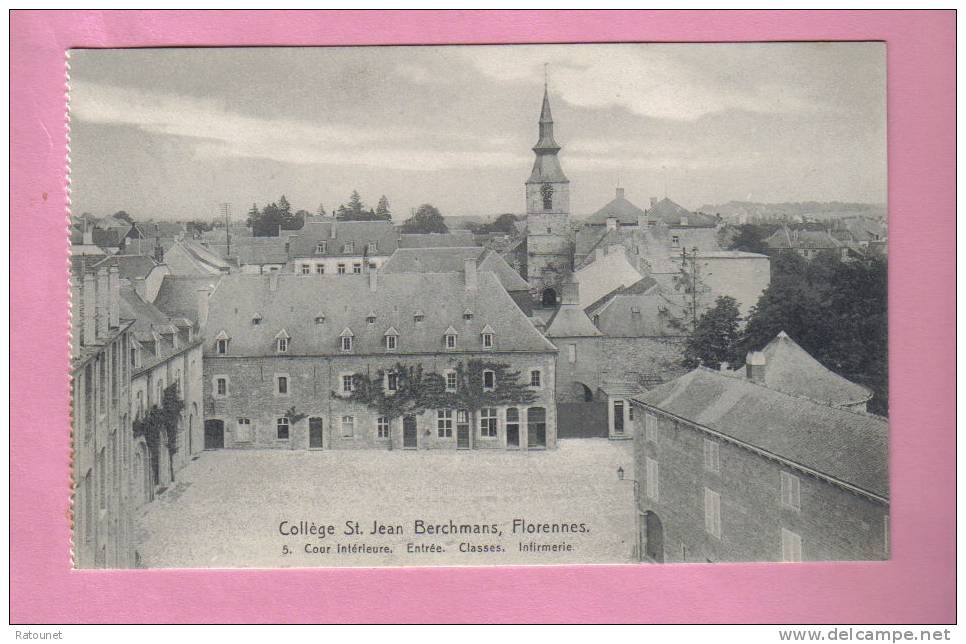 BELGIQUE -  FLORENNES - Collège Saint Jean Berchmans - Cour Intérieure - Entrée - Infirmerie - Classes - Florennes