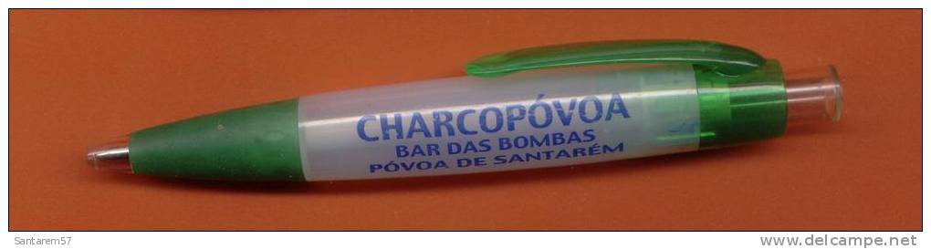 Stylo Pen Esferográfica CHARCOPÓVOA Bar Das Bombas Póvoa De Santarém PORTUGAL - Schreibgerät