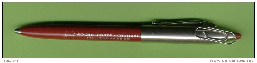 Stylo Pen Esferográfica EUROBRITAS Rocha Forte CADAVAL PORTUGAL - Pens