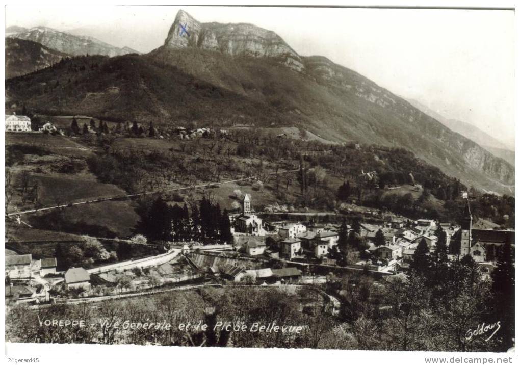 CPSM VOREPPE (Isère) - Vue Générale Et Le Pic De Bellevue - Voreppe