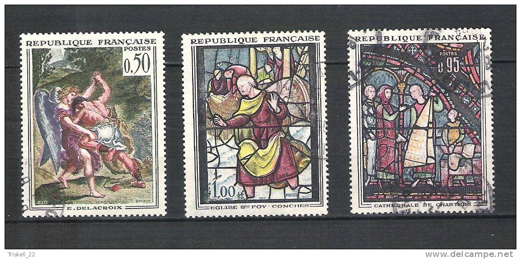 Lot Timbres Oblitérés 36 Tableaux N° 1320 - 1321 - 1364 - 1376 - 1377 - 1399 - 1413 - 1419 - 1424 - 1425 - 1426 - 1427 - - Sonstige & Ohne Zuordnung